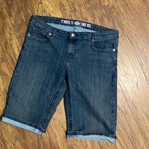Dickies denim shorts- size 14